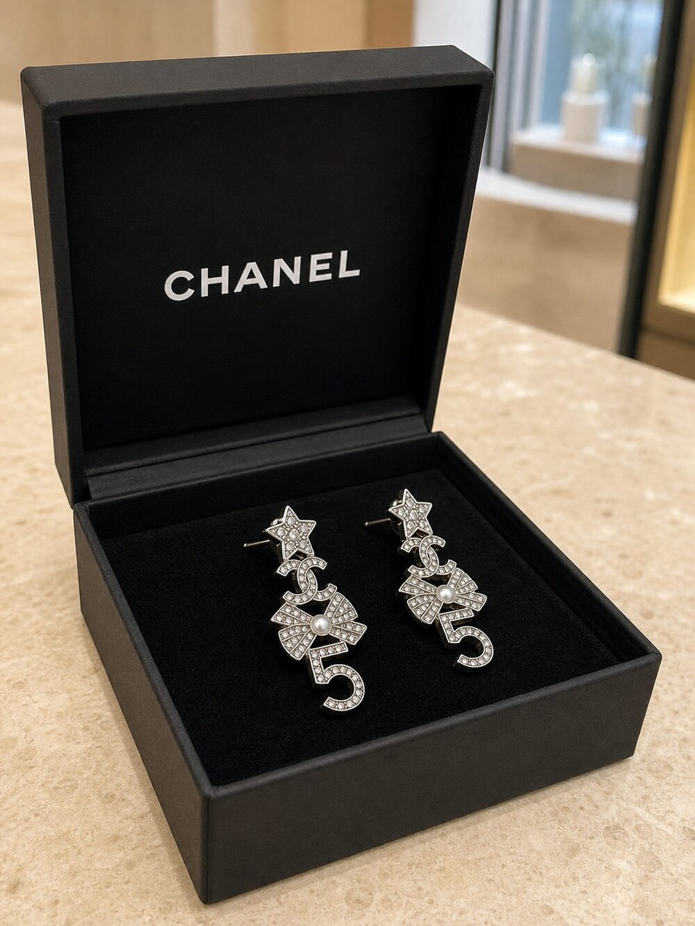 CHANEL Classic Parisian Earrings Style 15 | New with Box - Picture 6 of 9